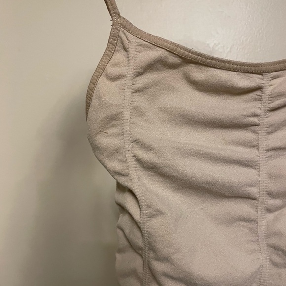 Tan / Beige Ruched Fitted Camisole | Size XS - Picture 4 of 7